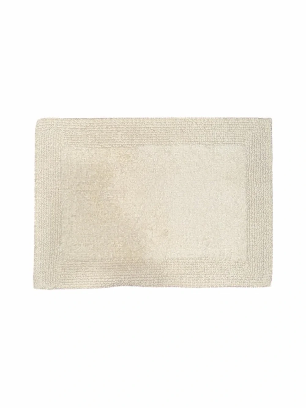 Neutral Cream Bath Rug Set